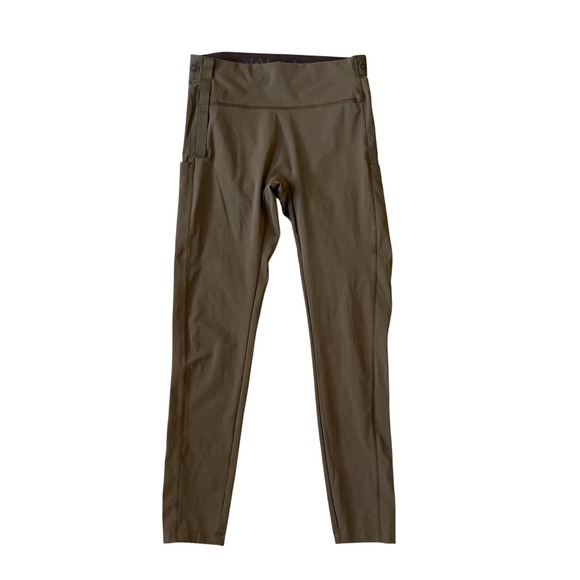 Outdoor Voices Pants - Outdoor Voices TechSweat Utility Leggings Olive / Brown Size M